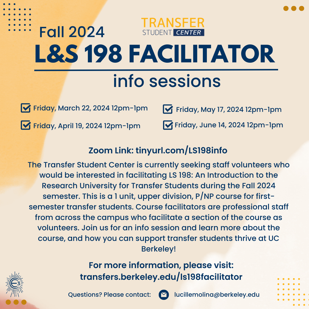 Join us for an L&S 198 Info Session!